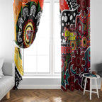 Bombers AFL Celebrating 50 Years of Naidoc Window Curtain NAIDOC Week 2025 Aboriginal