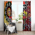 Bombers AFL Celebrating 50 Years of Naidoc Window Curtain NAIDOC Week 2025 Aboriginal