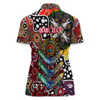 Personalised Bombers AFL Celebrating 50 Years of Naidoc Women Polo Shirt NAIDOC Week 2025 Aboriginal