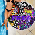 Freo AFL Celebrating 50 Years of Naidoc Beach Blanket NAIDOC Week 2025 Aboriginal
