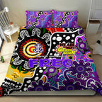 Freo AFL Celebrating 50 Years of Naidoc Bedding Set NAIDOC Week 2025 Aboriginal