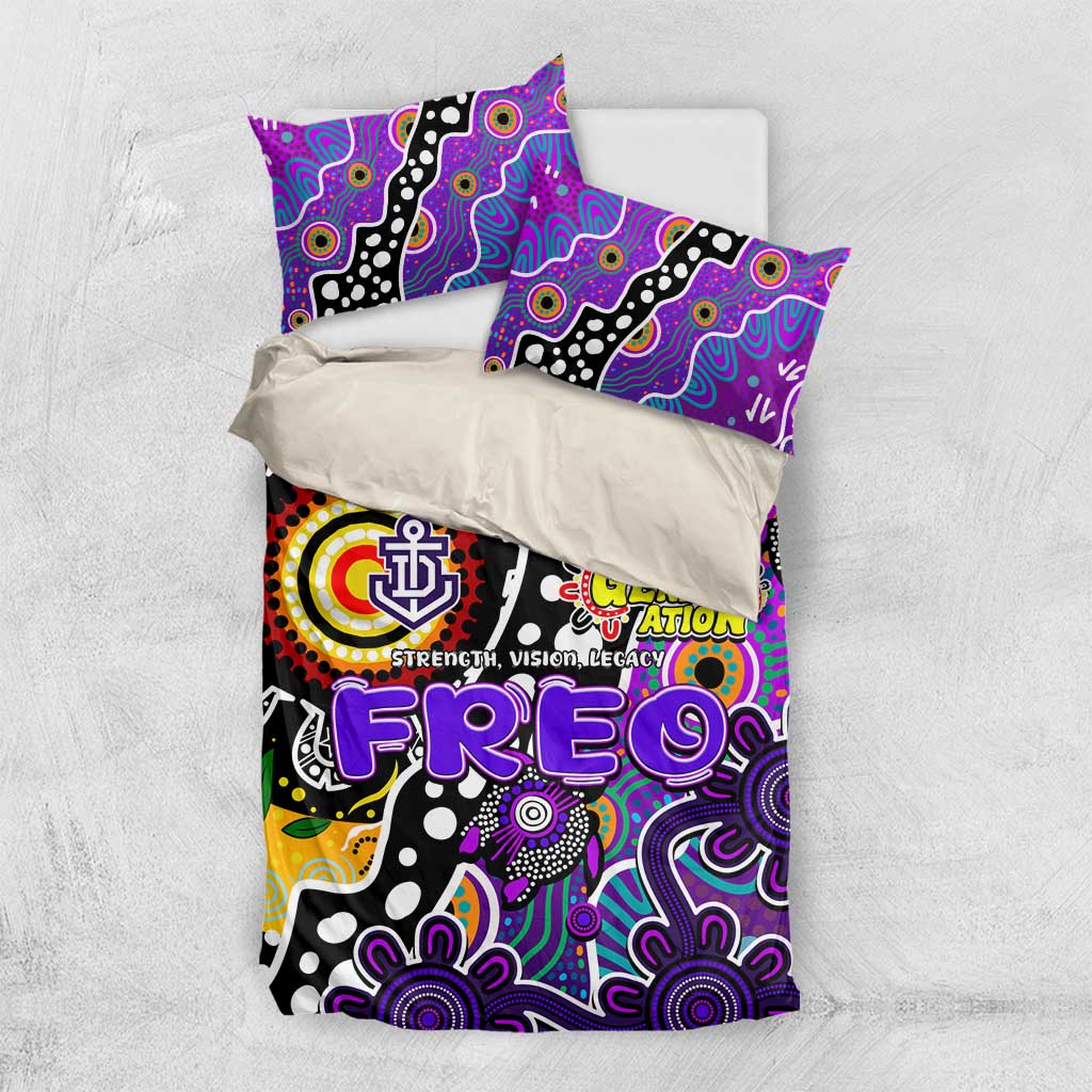 Freo AFL Celebrating 50 Years of Naidoc Bedding Set NAIDOC Week 2025 Aboriginal