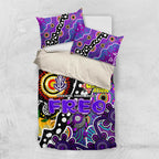 Freo AFL Celebrating 50 Years of Naidoc Bedding Set NAIDOC Week 2025 Aboriginal