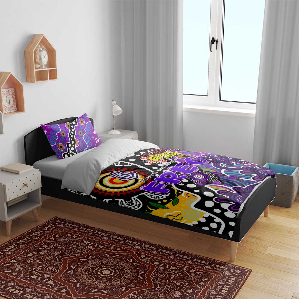 Freo AFL Celebrating 50 Years of Naidoc Bedding Set NAIDOC Week 2025 Aboriginal