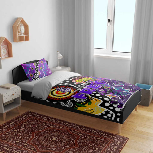 Freo AFL Celebrating 50 Years of Naidoc Bedding Set NAIDOC Week 2025 Aboriginal