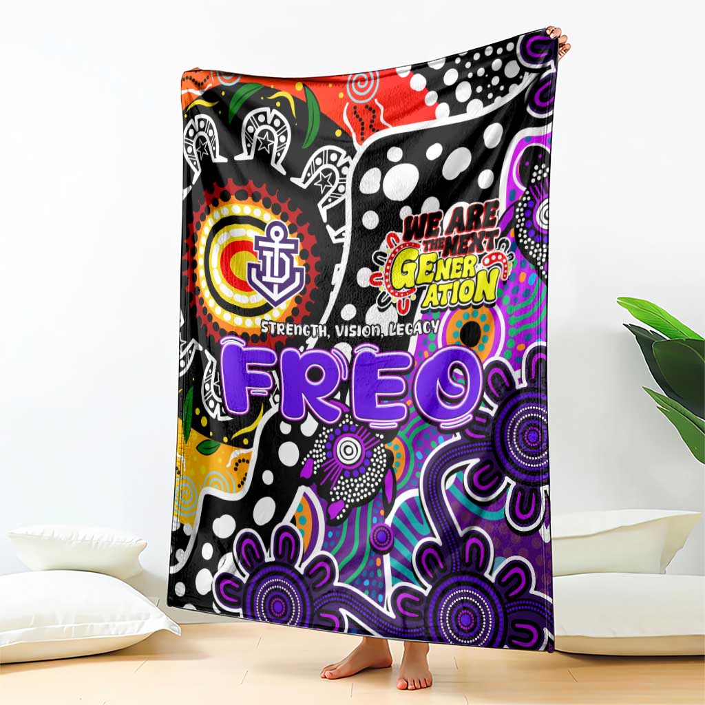 Freo AFL Celebrating 50 Years of Naidoc Blanket NAIDOC Week 2025 Aboriginal