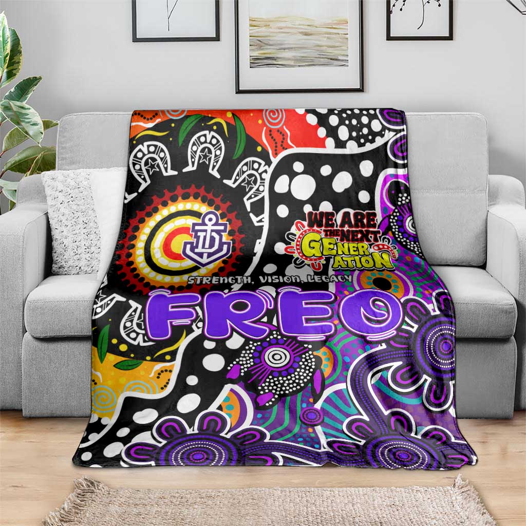 Freo AFL Celebrating 50 Years of Naidoc Blanket NAIDOC Week 2025 Aboriginal