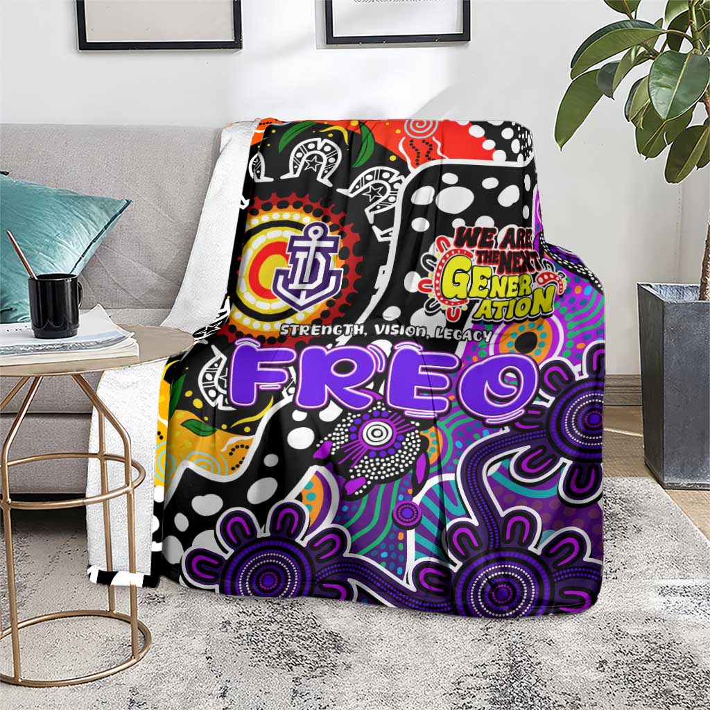Freo AFL Celebrating 50 Years of Naidoc Blanket NAIDOC Week 2025 Aboriginal
