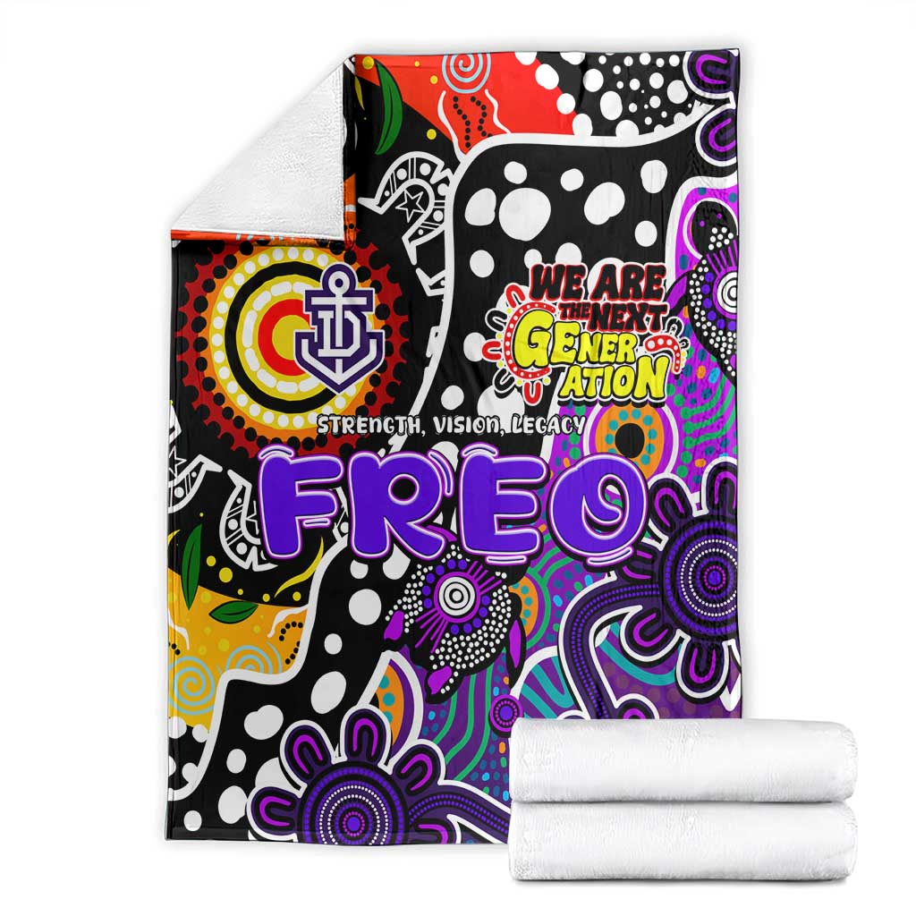 Freo AFL Celebrating 50 Years of Naidoc Blanket NAIDOC Week 2025 Aboriginal