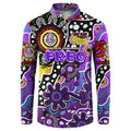 Personalised Freo AFL Celebrating 50 Years of Naidoc Button Sweatshirt NAIDOC Week 2025 Aboriginal