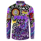 Personalised Freo AFL Celebrating 50 Years of Naidoc Button Sweatshirt NAIDOC Week 2025 Aboriginal