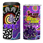 Freo AFL Celebrating 50 Years of Naidoc 4 in 1 Can Cooler Tumbler NAIDOC Week 2025 Aboriginal