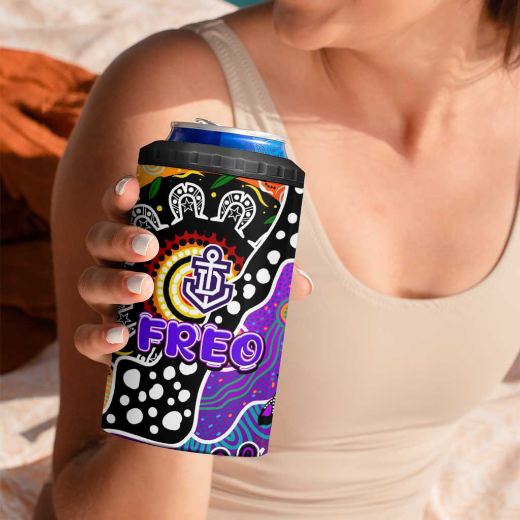 Freo AFL Celebrating 50 Years of Naidoc 4 in 1 Can Cooler Tumbler NAIDOC Week 2025 Aboriginal