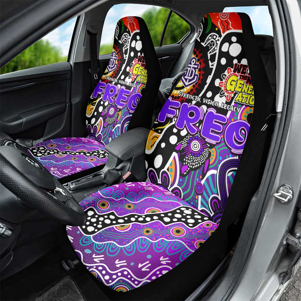 Freo AFL Celebrating 50 Years of Naidoc Car Seat Cover NAIDOC Week 2025 Aboriginal