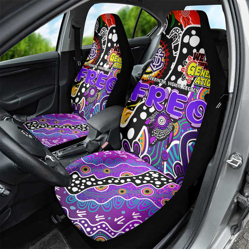 Freo AFL Celebrating 50 Years of Naidoc Car Seat Cover NAIDOC Week 2025 Aboriginal