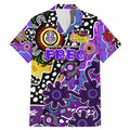Personalised Freo AFL Celebrating 50 Years of Naidoc Family Matching Mermaid Dress and Hawaiian Shirt NAIDOC Week 2025 Aboriginal