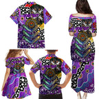 Personalised Freo AFL Celebrating 50 Years of Naidoc Family Matching Puletasi and Hawaiian Shirt NAIDOC Week 2025 Aboriginal