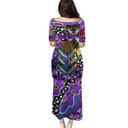 Personalised Freo AFL Celebrating 50 Years of Naidoc Family Matching Puletasi and Hawaiian Shirt NAIDOC Week 2025 Aboriginal