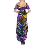 Personalised Freo AFL Celebrating 50 Years of Naidoc Family Matching Summer Maxi Dress and Hawaiian Shirt NAIDOC Week 2025 Aboriginal