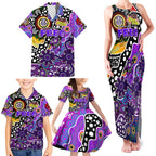 Personalised Freo AFL Celebrating 50 Years of Naidoc Family Matching Tank Maxi Dress and Hawaiian Shirt NAIDOC Week 2025 Aboriginal