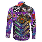 Personalised Freo AFL Celebrating 50 Years of Naidoc Family Matching Tank Maxi Dress and Hawaiian Shirt NAIDOC Week 2025 Aboriginal