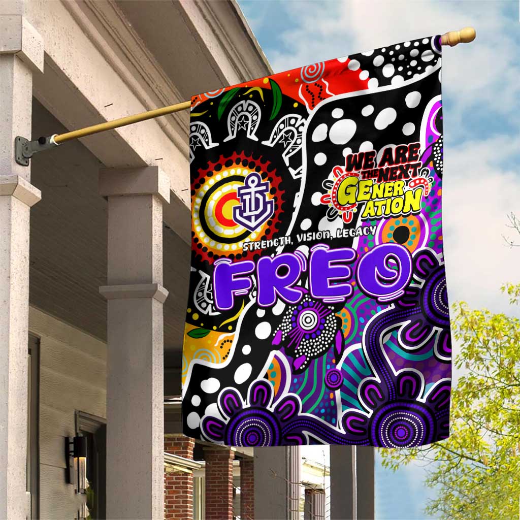 Freo AFL Celebrating 50 Years of Naidoc Garden Flag NAIDOC Week 2025 Aboriginal