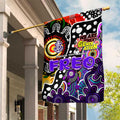 Freo AFL Celebrating 50 Years of Naidoc Garden Flag NAIDOC Week 2025 Aboriginal