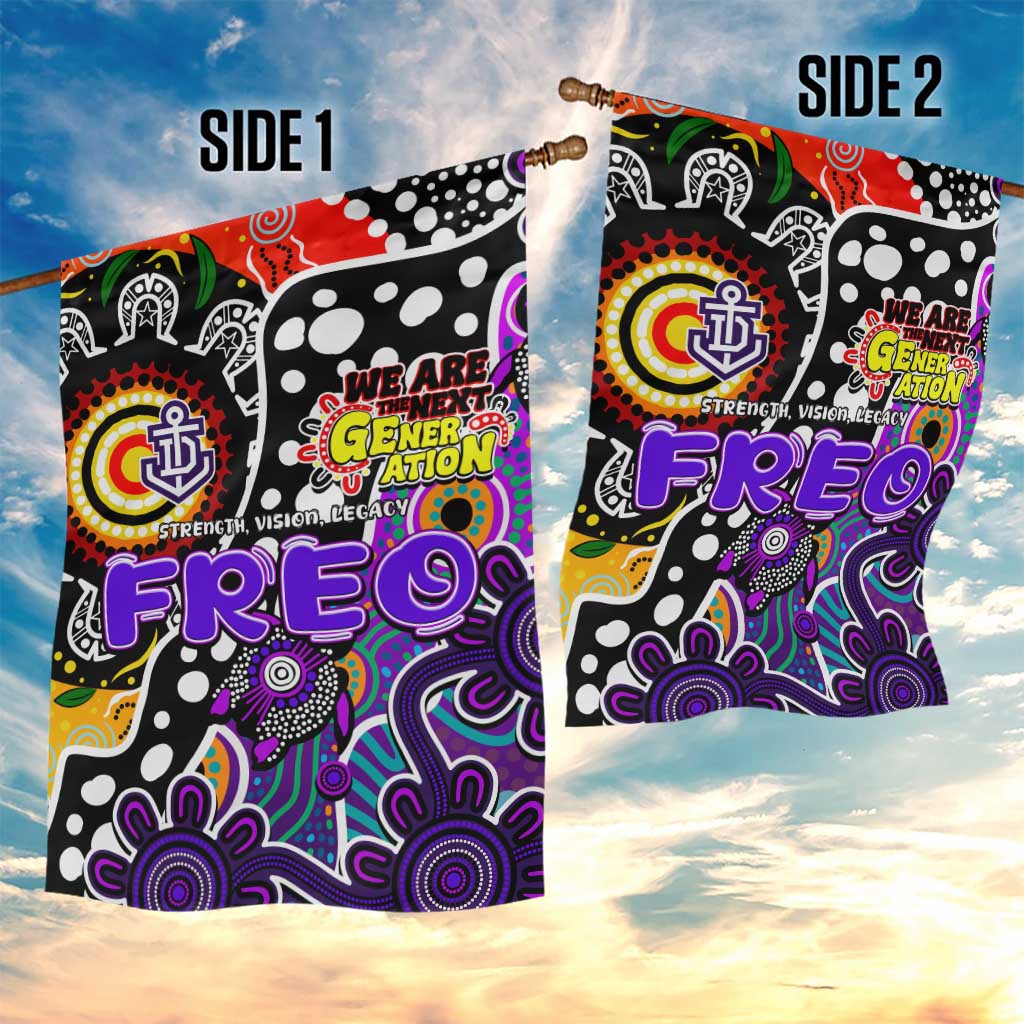 Freo AFL Celebrating 50 Years of Naidoc Garden Flag NAIDOC Week 2025 Aboriginal