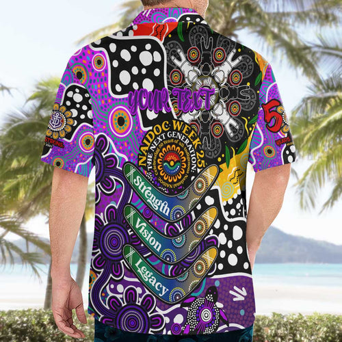 Personalised Freo AFL Celebrating 50 Years of Naidoc Hawaiian Shirt NAIDOC Week 2025 Aboriginal
