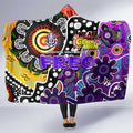 Freo AFL Celebrating 50 Years of Naidoc Hooded Blanket NAIDOC Week 2025 Aboriginal