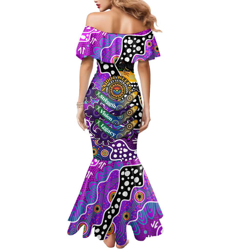 Personalised Freo AFL Celebrating 50 Years of Naidoc Mermaid Dress NAIDOC Week 2025 Aboriginal