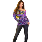 Personalised Freo AFL Celebrating 50 Years of Naidoc Off Shoulder Sweater NAIDOC Week 2025 Aboriginal