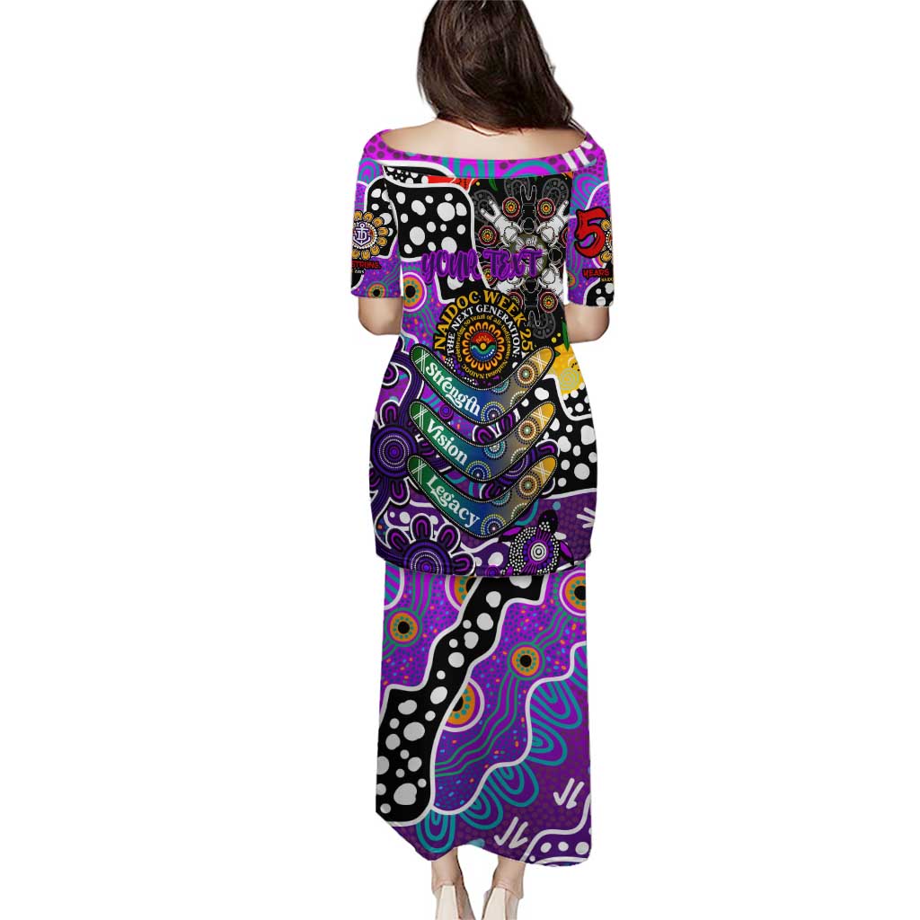 Personalised Freo AFL Celebrating 50 Years of Naidoc Puletasi NAIDOC Week 2025 Aboriginal