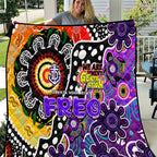 Freo AFL Celebrating 50 Years of Naidoc Quilt NAIDOC Week 2025 Aboriginal
