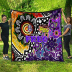 Freo AFL Celebrating 50 Years of Naidoc Quilt NAIDOC Week 2025 Aboriginal