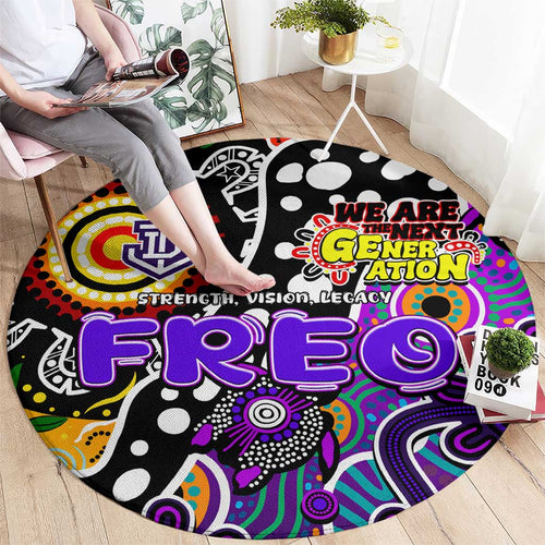 Freo AFL Celebrating 50 Years of Naidoc Round Carpet NAIDOC Week 2025 Aboriginal