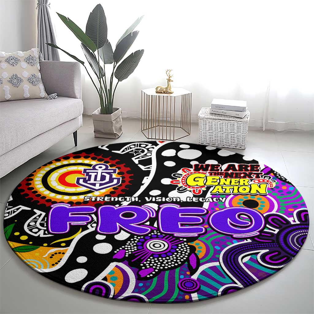 Freo AFL Celebrating 50 Years of Naidoc Round Carpet NAIDOC Week 2025 Aboriginal