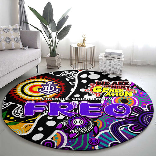 Freo AFL Celebrating 50 Years of Naidoc Round Carpet NAIDOC Week 2025 Aboriginal