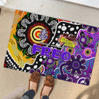 Freo AFL Celebrating 50 Years of Naidoc Rubber Doormat NAIDOC Week 2025 Aboriginal