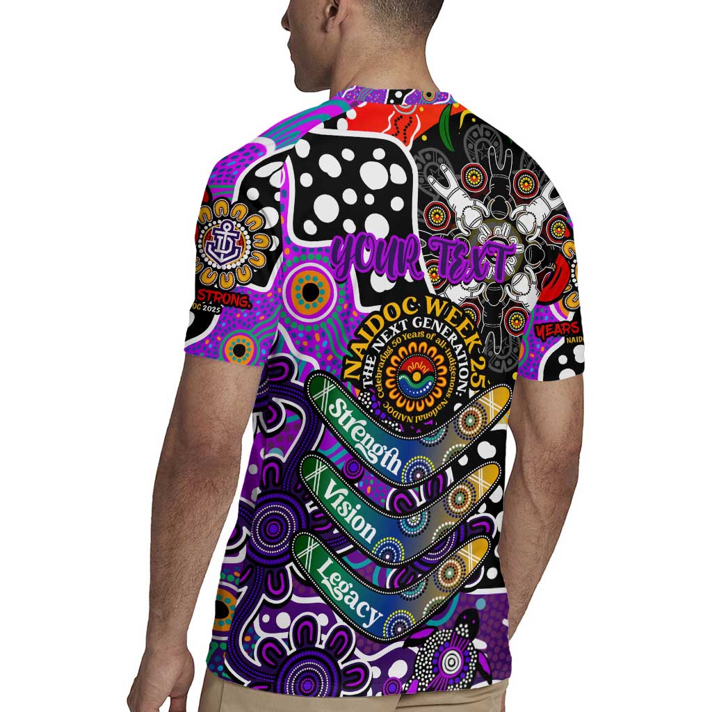 Personalised Freo AFL Celebrating 50 Years of Naidoc Rugby Jersey NAIDOC Week 2025 Aboriginal