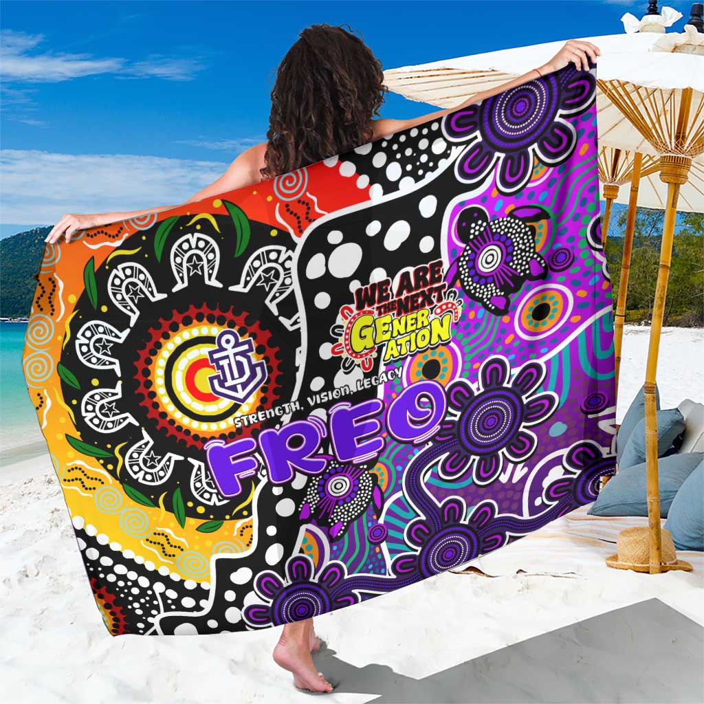 Freo AFL Celebrating 50 Years of Naidoc Sarong NAIDOC Week 2025 Aboriginal