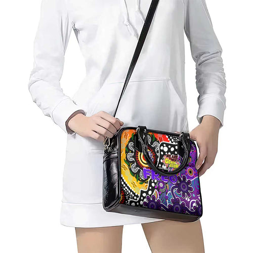 Freo AFL Celebrating 50 Years of Naidoc Shoulder Handbag NAIDOC Week 2025 Aboriginal