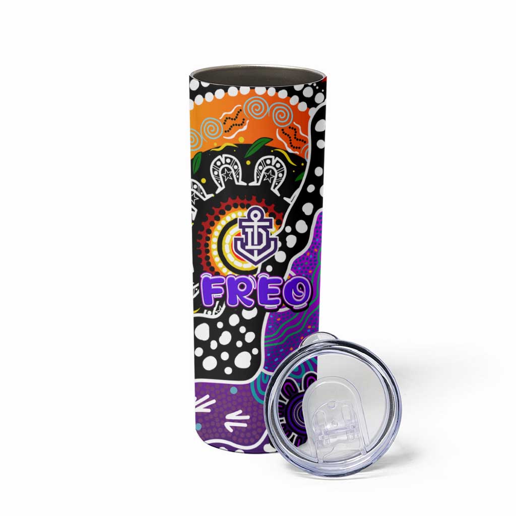 Freo AFL Celebrating 50 Years of Naidoc Skinny Tumbler NAIDOC Week 2025 Aboriginal