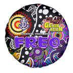 Freo AFL Celebrating 50 Years of Naidoc Spare Tire Cover NAIDOC Week 2025 Aboriginal