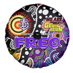 Freo AFL Celebrating 50 Years of Naidoc Spare Tire Cover NAIDOC Week 2025 Aboriginal