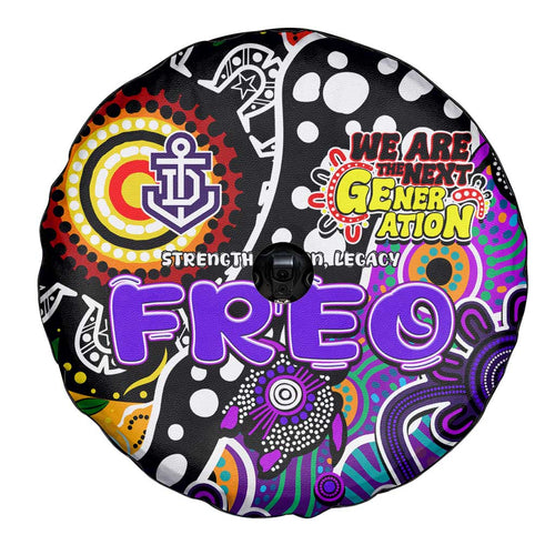Freo AFL Celebrating 50 Years of Naidoc Spare Tire Cover NAIDOC Week 2025 Aboriginal