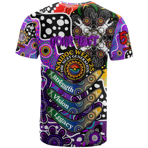Personalised Freo AFL Celebrating 50 Years of Naidoc T Shirt NAIDOC Week 2025 Aboriginal