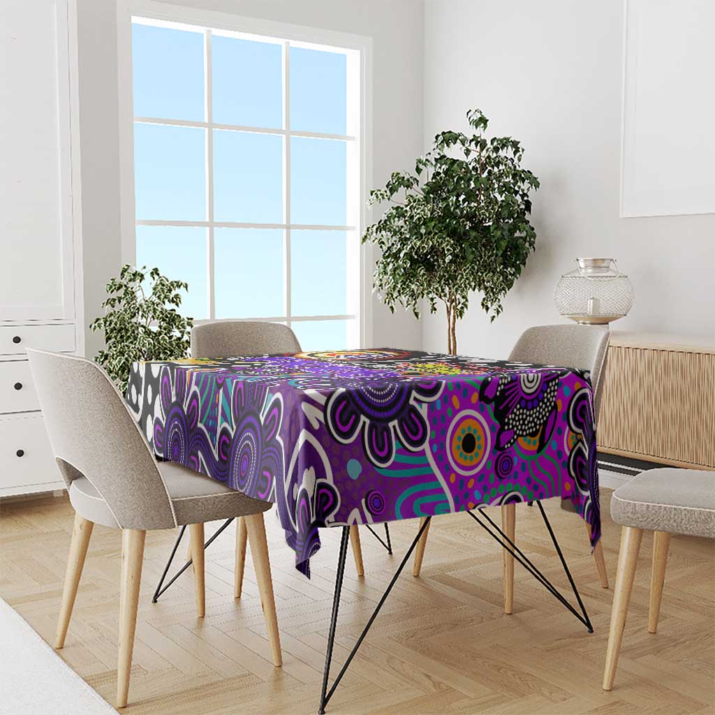Freo AFL Celebrating 50 Years of Naidoc Tablecloth NAIDOC Week 2025 Aboriginal