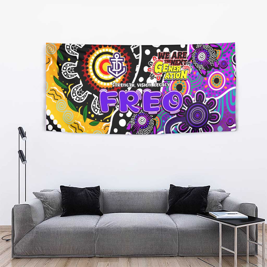 Freo AFL Celebrating 50 Years of Naidoc Tapestry NAIDOC Week 2025 Aboriginal