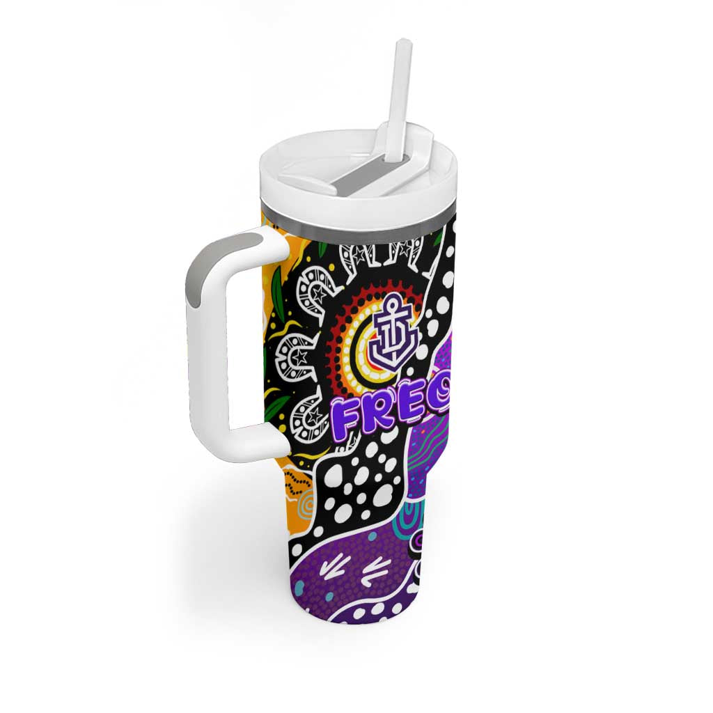 Freo AFL Celebrating 50 Years of Naidoc Tumbler With Handle NAIDOC Week 2025 Aboriginal